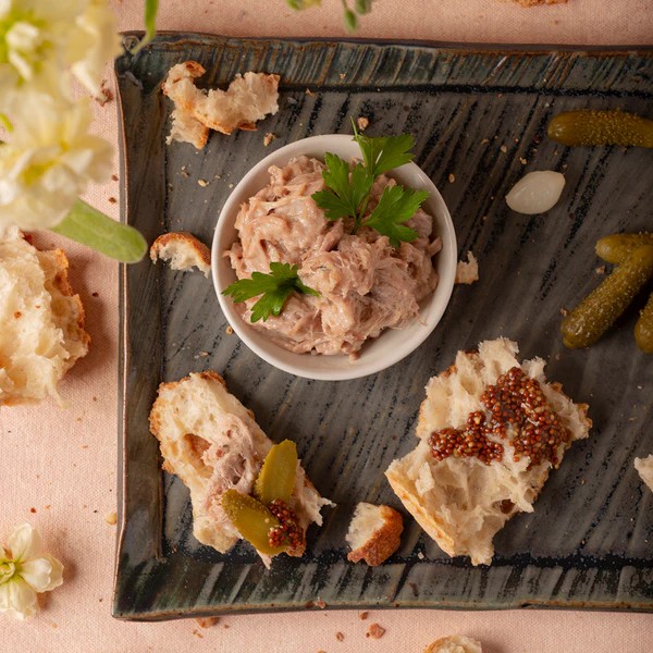 Duck Fat & Milk-fed Pig Rillettes